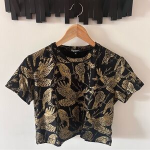 Thief & Bandit Birds of Prey Katie Crop Top